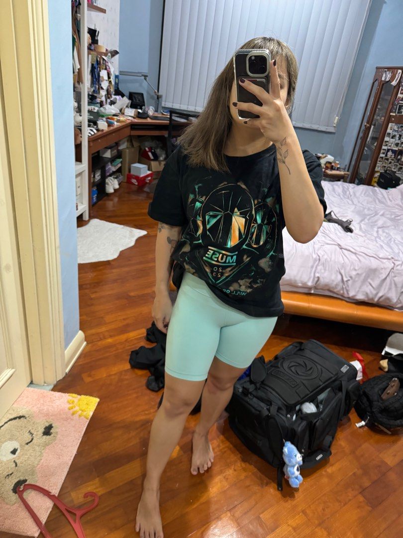 Aritzia biker 7 shorts Women s Fashion Activewear on Carousell