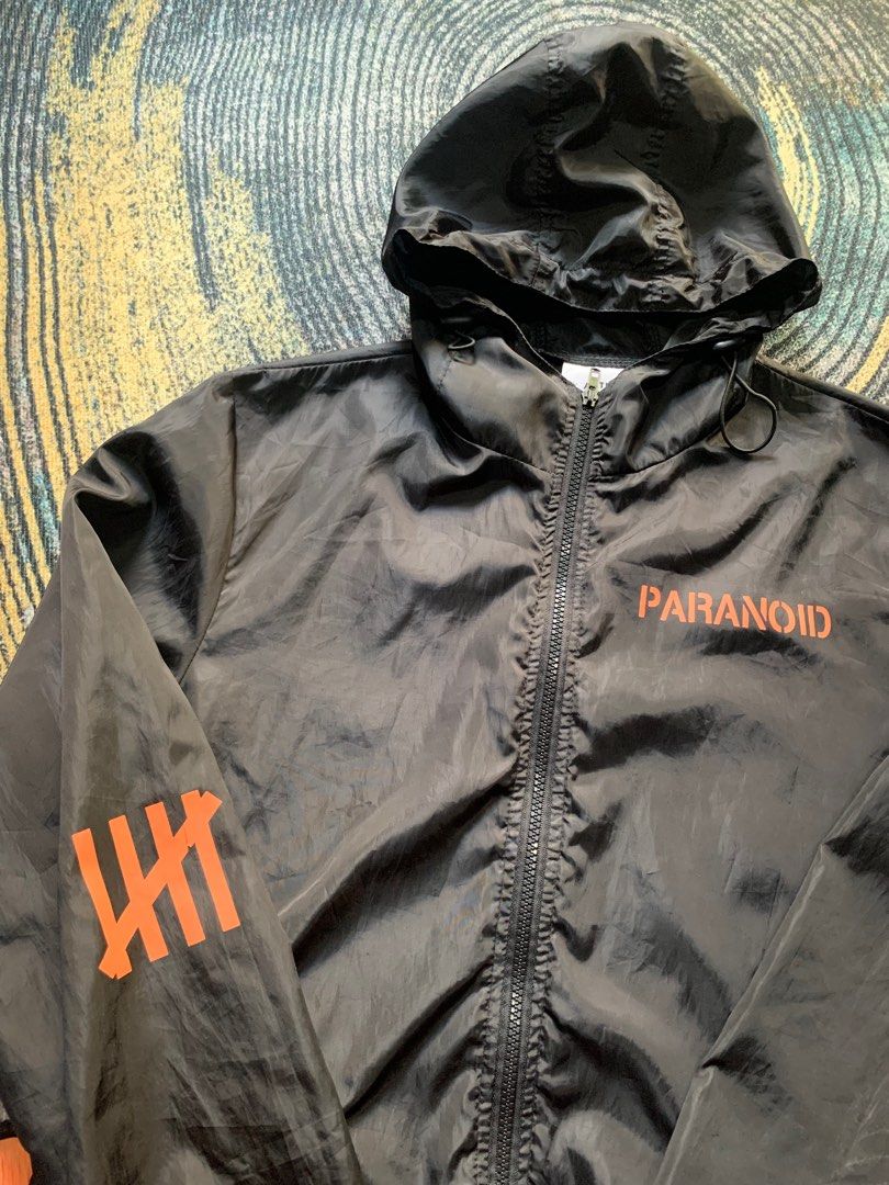 anti social social club x undefeated paranoid Fesyen Pria Pakaian Baju Luaran di Carousell