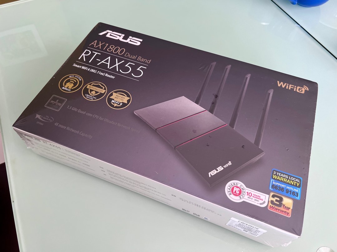 Asus RT-AX55 Router, Computers & Tech, Parts & Accessories, Networking ...