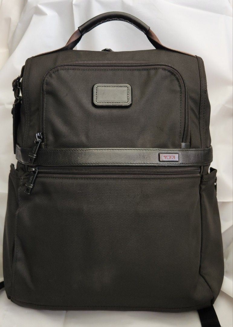 Tumi Alpha 2 Slim Solution Brief Pack / Backpack Black 26177D2
