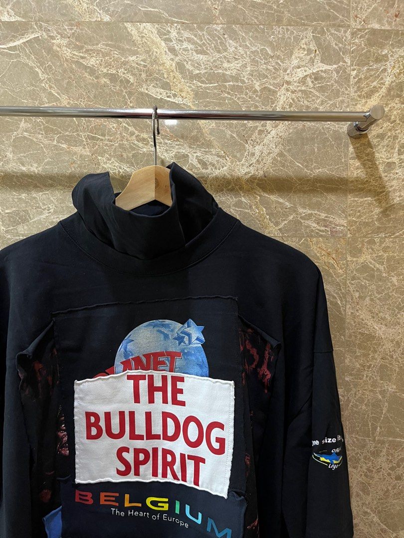 Vetements bulldog spirit top