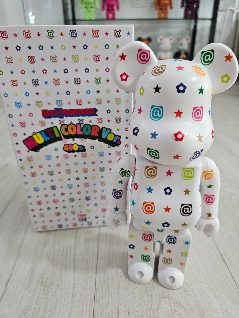 Bearbrick Multicolor Monogram 400%, Toys & Collectibles, Figurines 