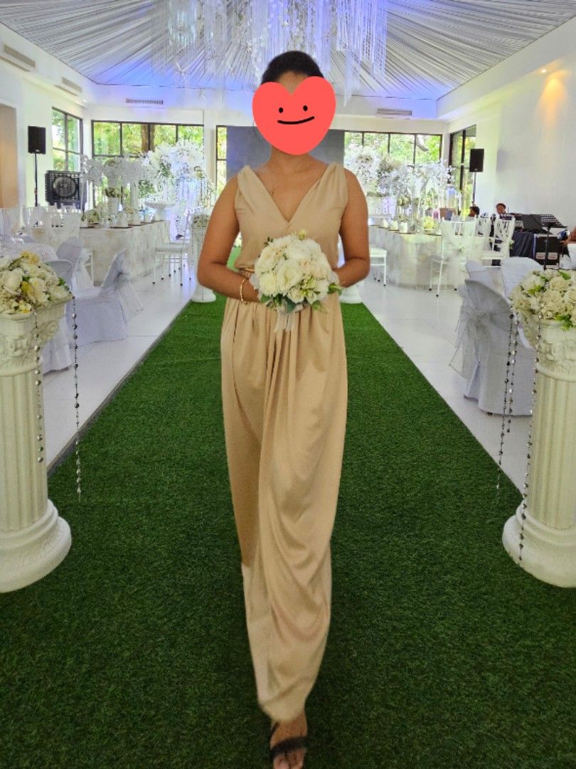 Beige infinity dress 2025