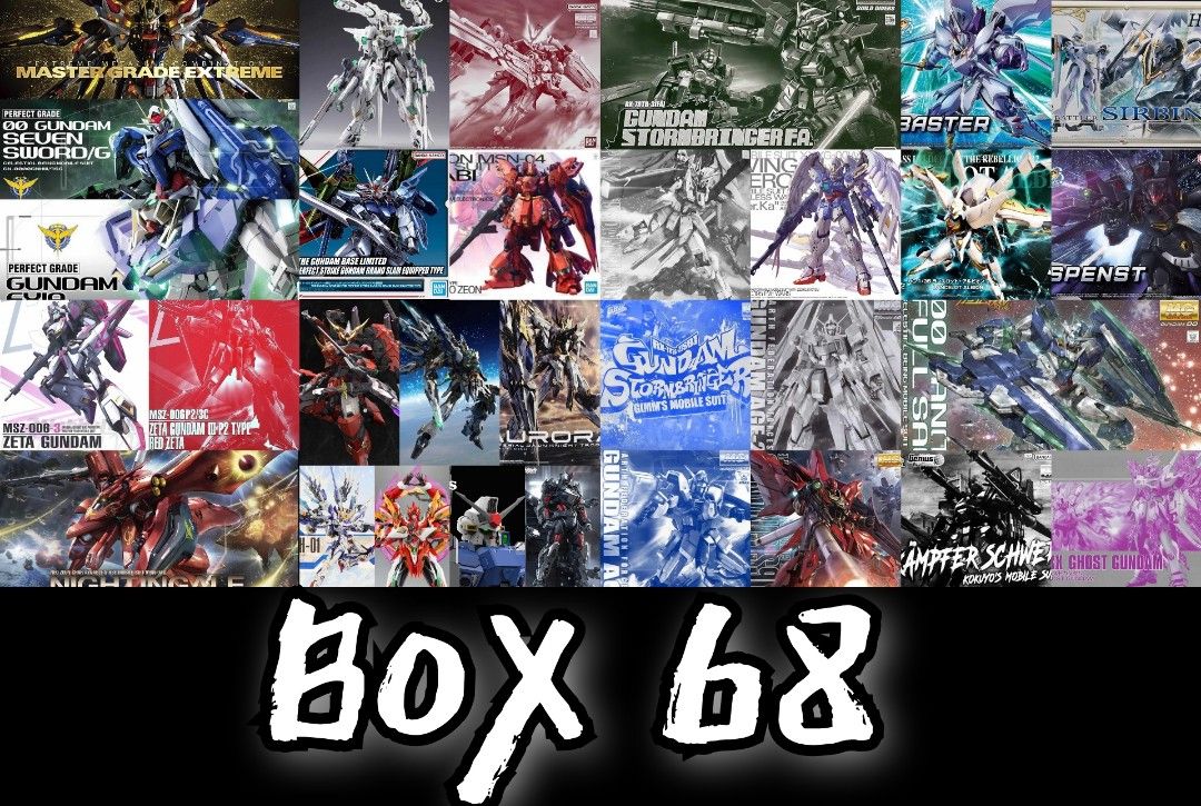 Bandai and 3rd party kits (Category: Gundam & Model Kits) located in Manila. Submitted by nervevirus (Listing ID 1319619070, Image 1). Description: all unbuilt paid raffle, 266 pesos per slot 16 slots left pm lang for messenger gc invite, you can also check my page Just Gunpla sa fb ✌️ 💥mgex sf or pg 00 seven sword or pg exia (IF with bandai led unit add 5k) 💥ard + fluegel or saz ver ka or white ruling 💥perf strike grand slam + fluegel or saz 