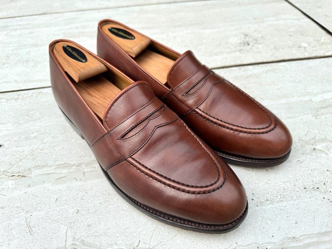 Brooks Brothers 346 Goodyear Welted Brown Full Strap Penny Loafer US 8.5D 26.5cm Men s Fashion Footwear Dress shoes on Carousell