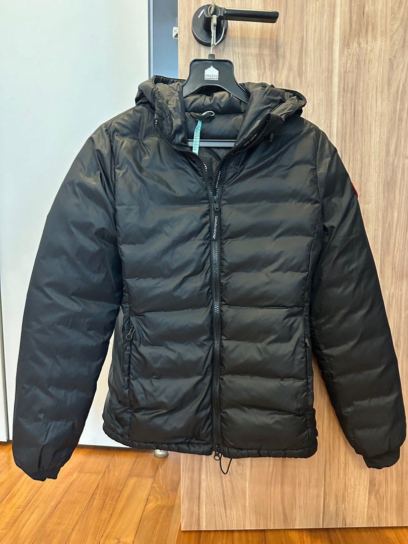 Canada goose hooded down jacket clearance