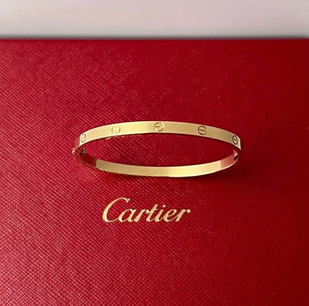 Love bracelet yellow gold top