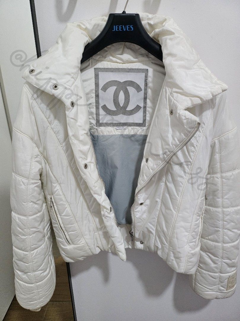 Chanel puffer jacket discount