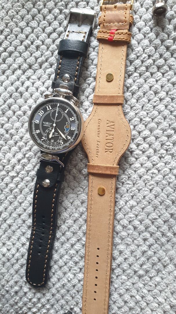 Strap Poljot 31679 Chronograph By The Renowned Russian Company