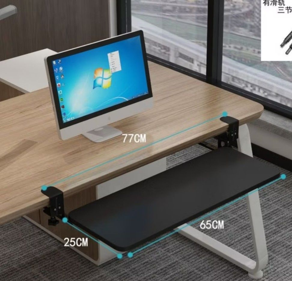 Computer Table (Category: Tables & Sets) located in Singapore. Submitted by mr.jeffry (Listing ID 1319671208, Image 3). Description: selling laptop/study table selling together with keyboard table extend like in the picture..
