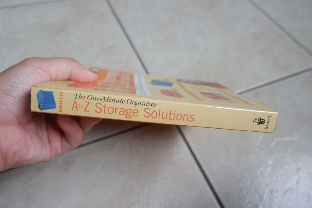 [Decluttering Book] [Self-help] The One-Minute Organizer - A to Z ...