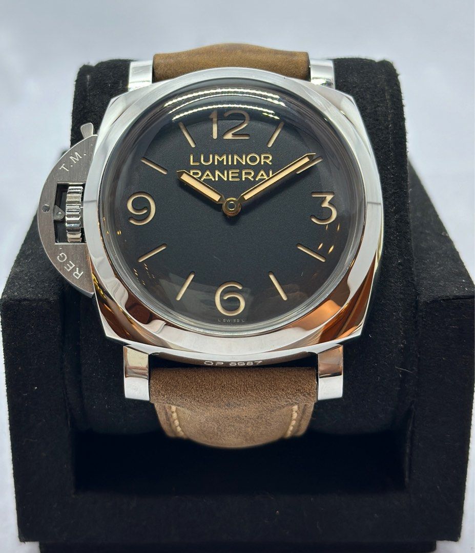 Destro Panerai Pam 557 Luminor 1950 Left Handed 47mm