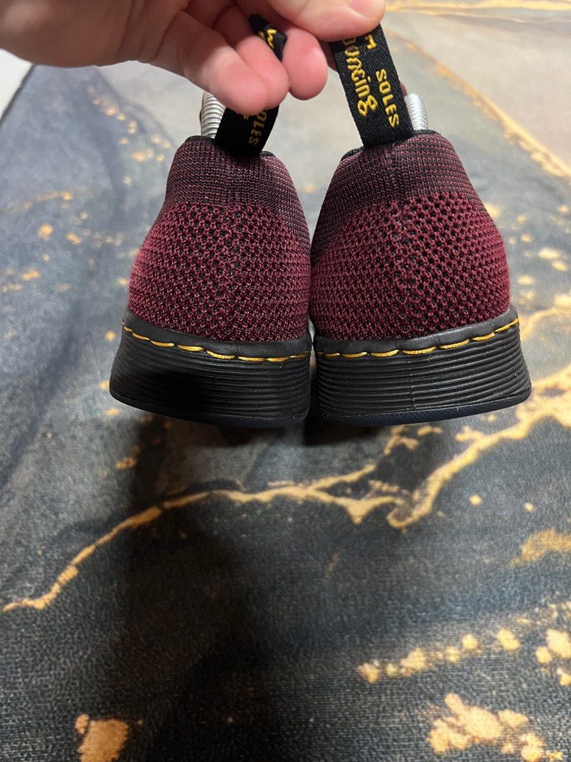 Dr martens cavendish knit oxblood shop