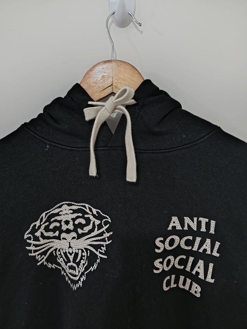ED HARDY x ANTI SOCIAL SOCIAL CLUB PULLOVER HOODIE