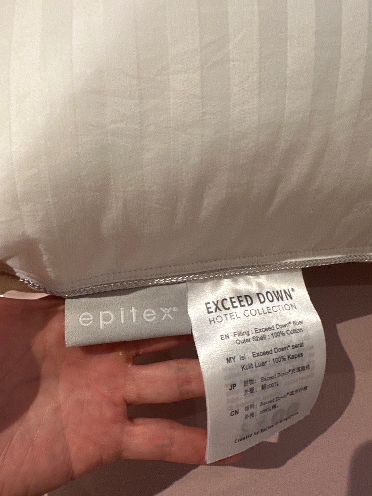 epitex hotel collection pillow Furniture Home Living Bedding Towels on Carousell