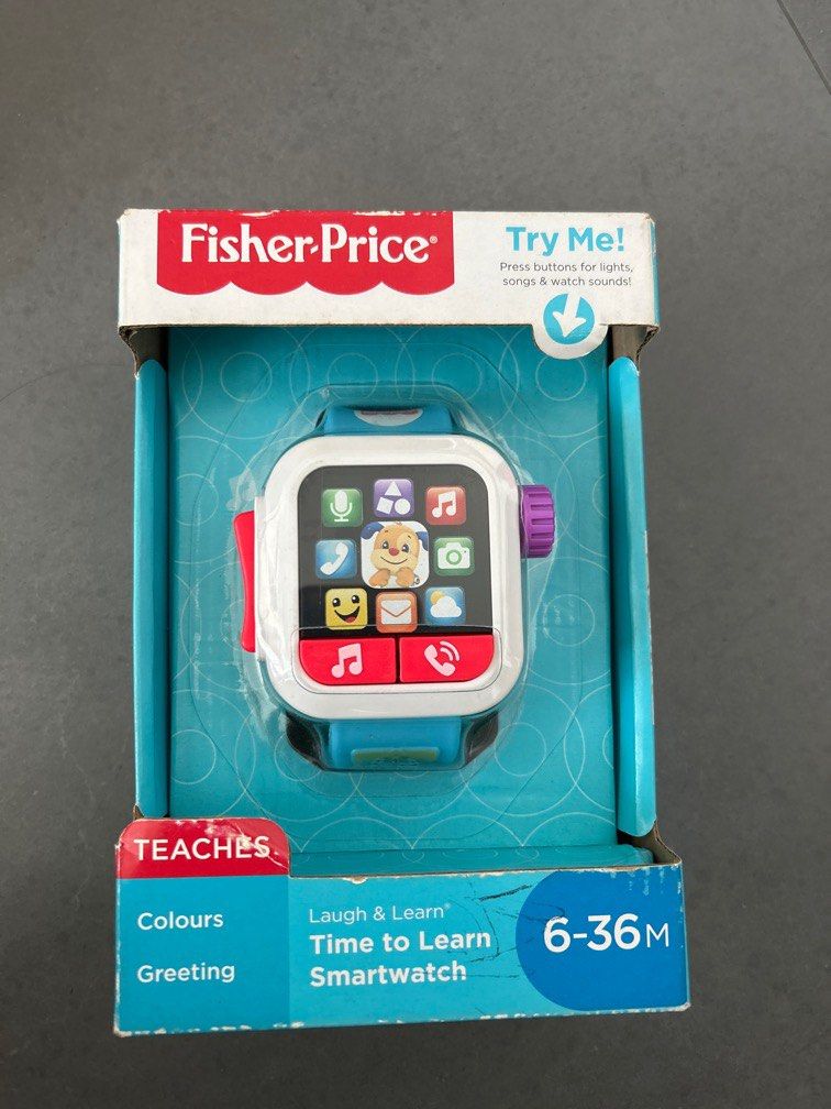 Fisher Price Smart Watch, Babies Kids, Infant Playtime on Carousell
