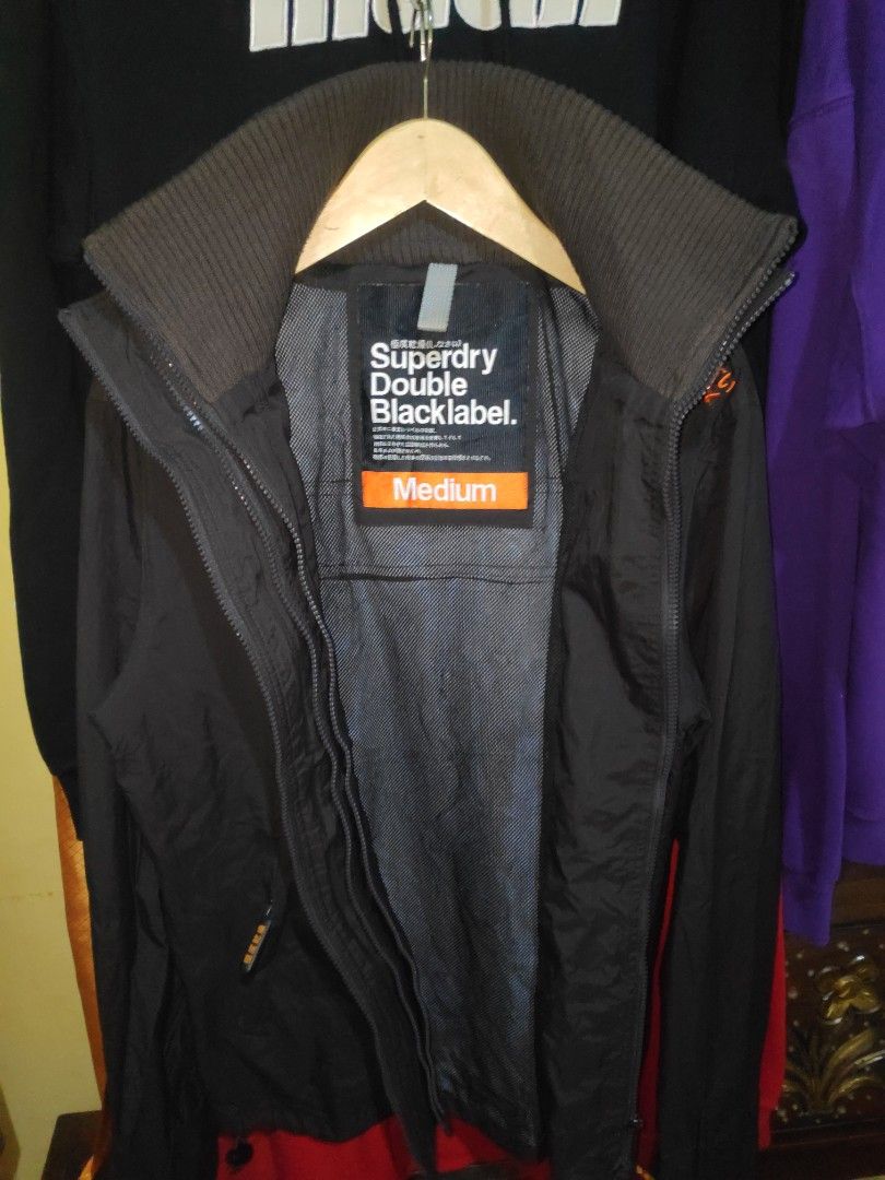 Jaket superdry original coklat tanah keren warna jarang