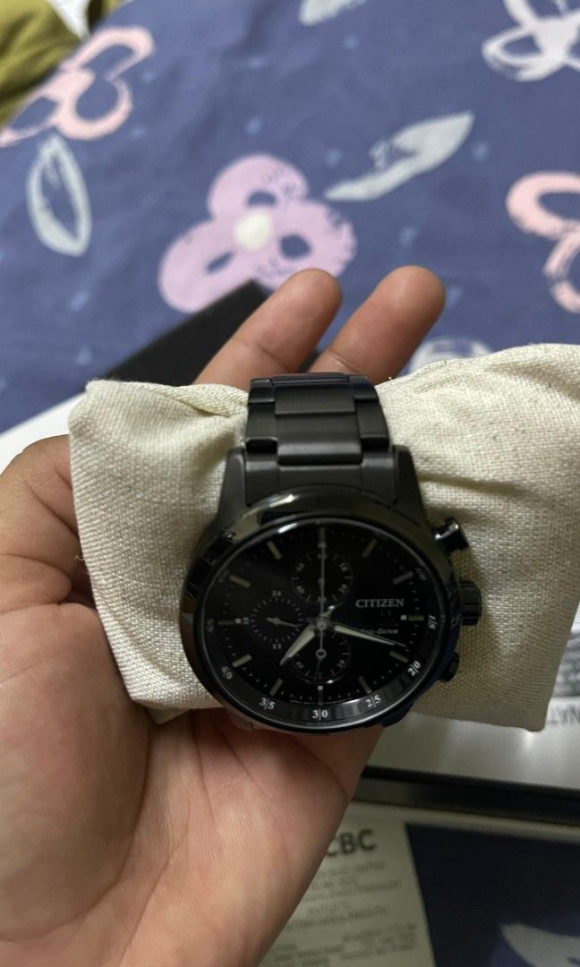 Jam Citizen Eco Drive Chrono CA0615 59E Original