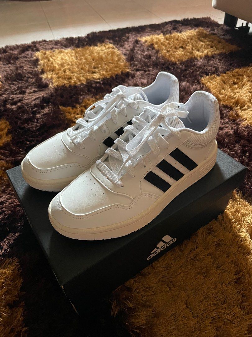 Kasut Adidas Hoops 3.0 Low Classic Vintage Shoes Men s Fashion Footwear Sneakers on Carousell