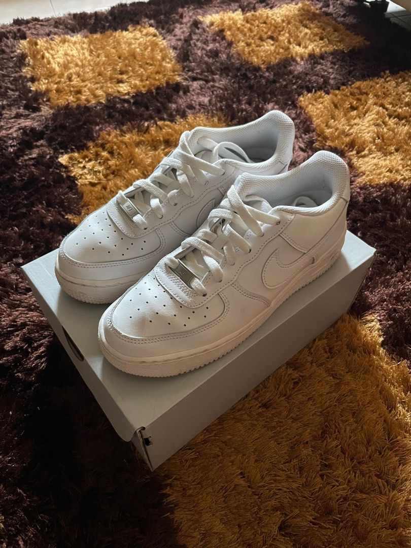 Kasut Nike Air Force 1 Shoes White Men s Fashion Footwear Sneakers on Carousell