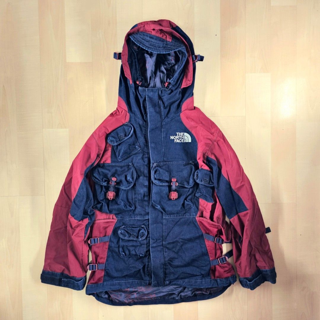 Kazuki Kuraishi The North Face THE NORTH FACE URBAN EXPLORATION KAZUKI UTILITY DENIM JACKET Men s Fashion Coats Jackets and Outerwear on Carousell