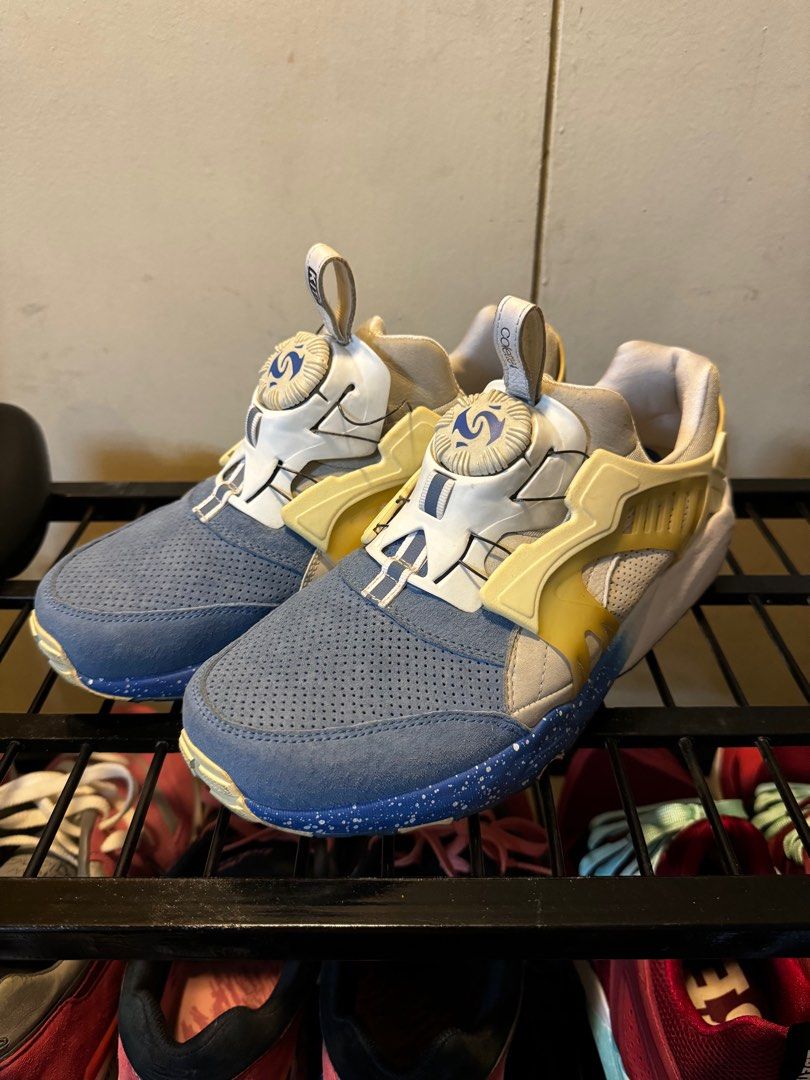Kith x Colette x Puma Disc Blaze US9.5 (Category: Sneakers) located in Makati City. Submitted by hang_em (Listing ID 1319664377, Image 1). Description: Puma disc blaze US 9.5 *hardened/slippery outsole Courier c/o buyer.