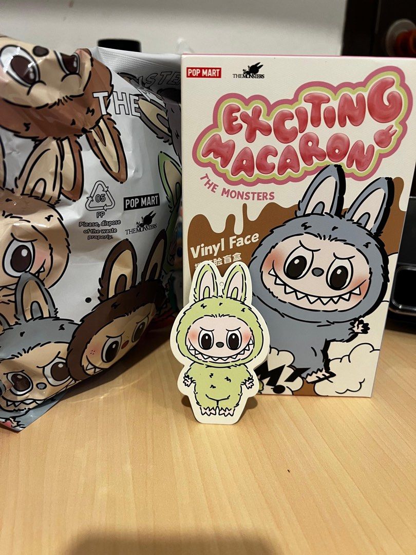 Popmart THE MONSTERS Macaron ぬいぐるみLabubu（POPMART