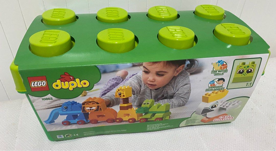 Lego Duplo 10863 My First Animal Brick Box Babies Kids Infant Playtime on Carousell