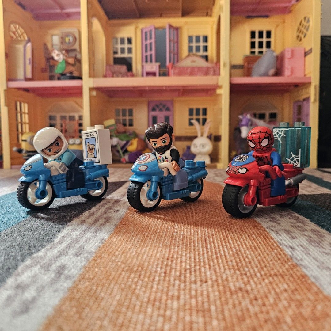 Lego Duplo Motorcycle Set (Category: Lego & Building Sets) located in Quezon City. Submitted by Tics.Tacs.Toys (Listing ID 1319693324, Image 3). Description: Location Commonwealth QC MOP GCash, BDO, BPI MOD Lalamove, JNT, Shapi Checkout EfB Northern Legends Hobby Shop Shapi Northern Legends Hobby Shop Zero 917 159 two 7 1 5 po.