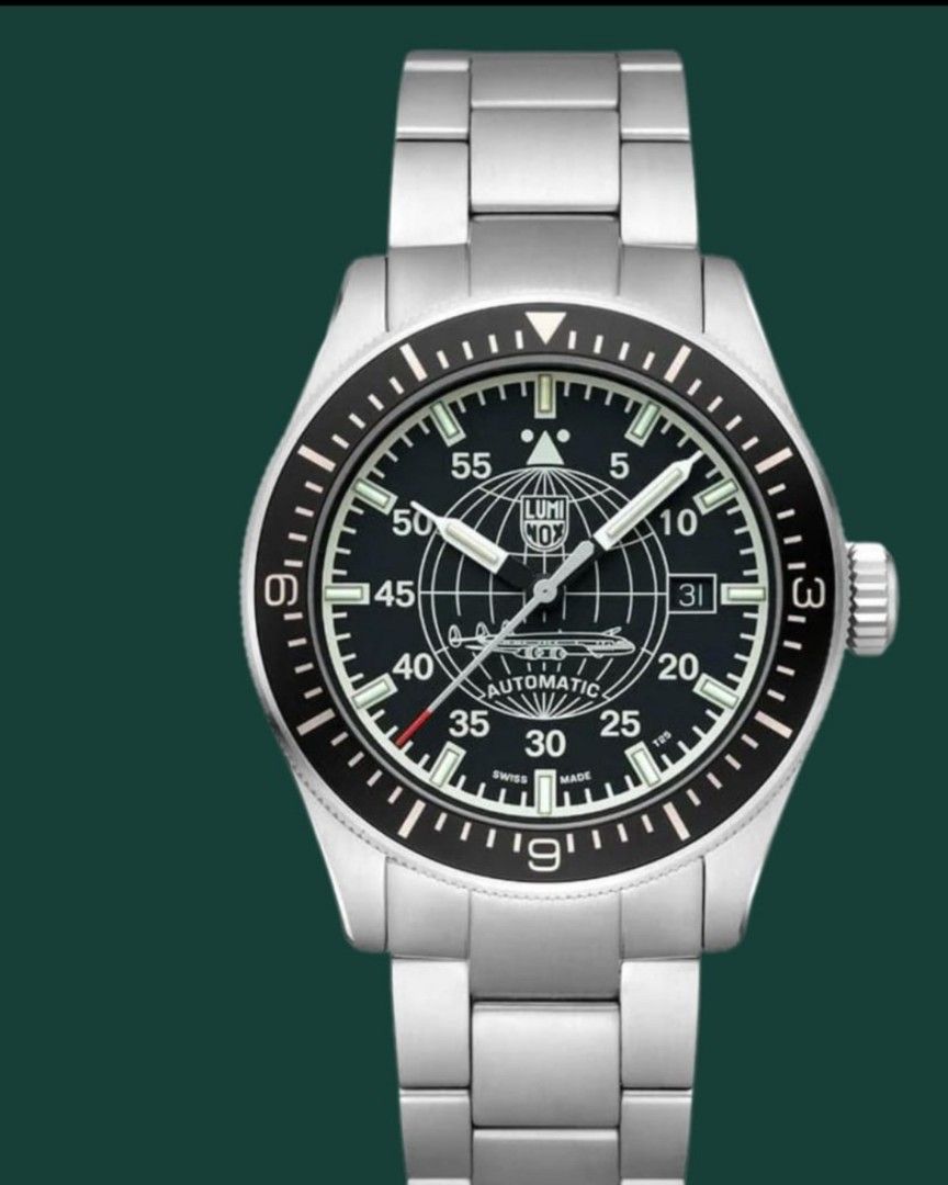 Luminox Constellation Automatic Series 9601.M Silver Stainless Steel Strap Men Watch Men s Fashion Watches Accessories Watches on Carousell