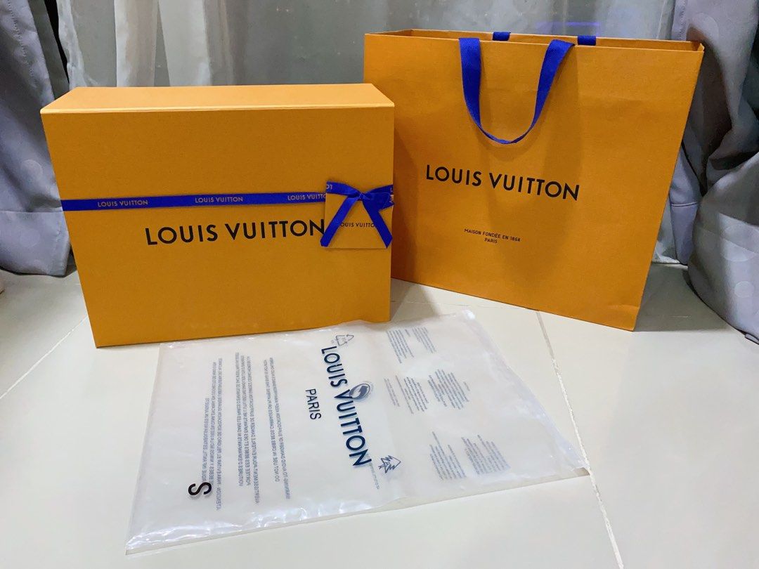 LV Box Paper bag Ribbon Paper card holder Plastic bag