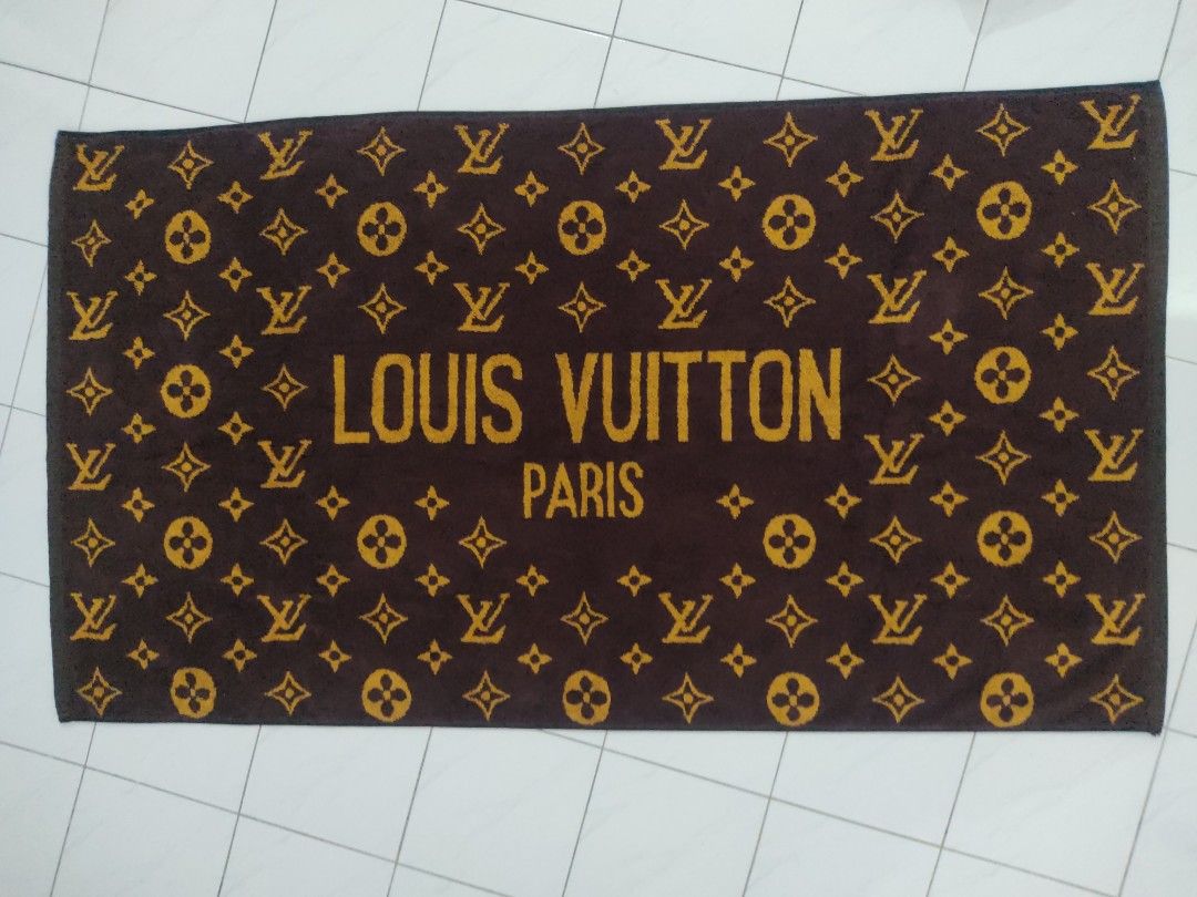 LV Towel Luxury Accessories on Carousell