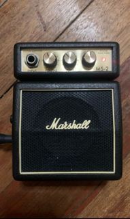 Marshall MS-2 MICRO Guitar Amp. (black)