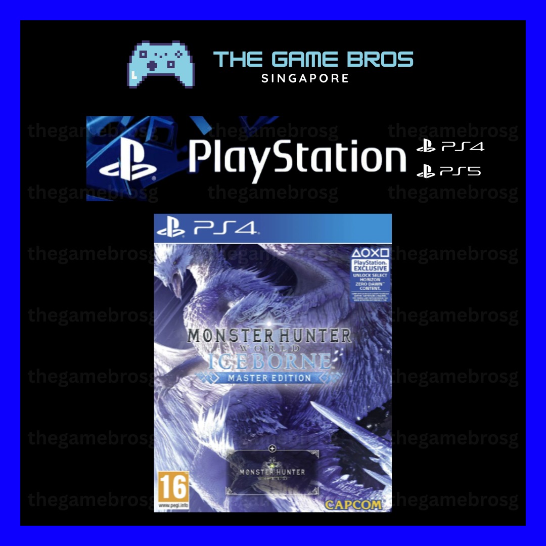 ⭐Monster Hunter World Iceborne Master Edition PS4 PS5