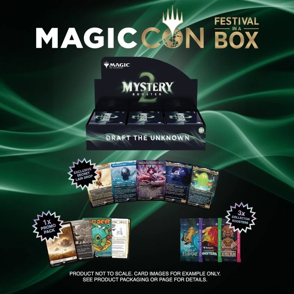 Mtg Secret Lair : The Festival in a Box: Las Vegas 2024, 興趣及遊戲, 收藏品及紀念品,  明星周邊- Carousell