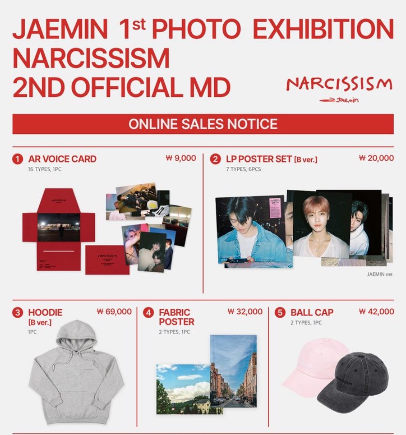 NARCISSISM JAEMIN 1st EXHIBITION > MD未開封 NCT ジェミン