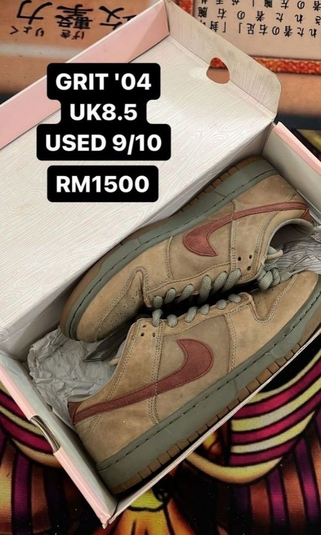 nike sb dunk low grit team red