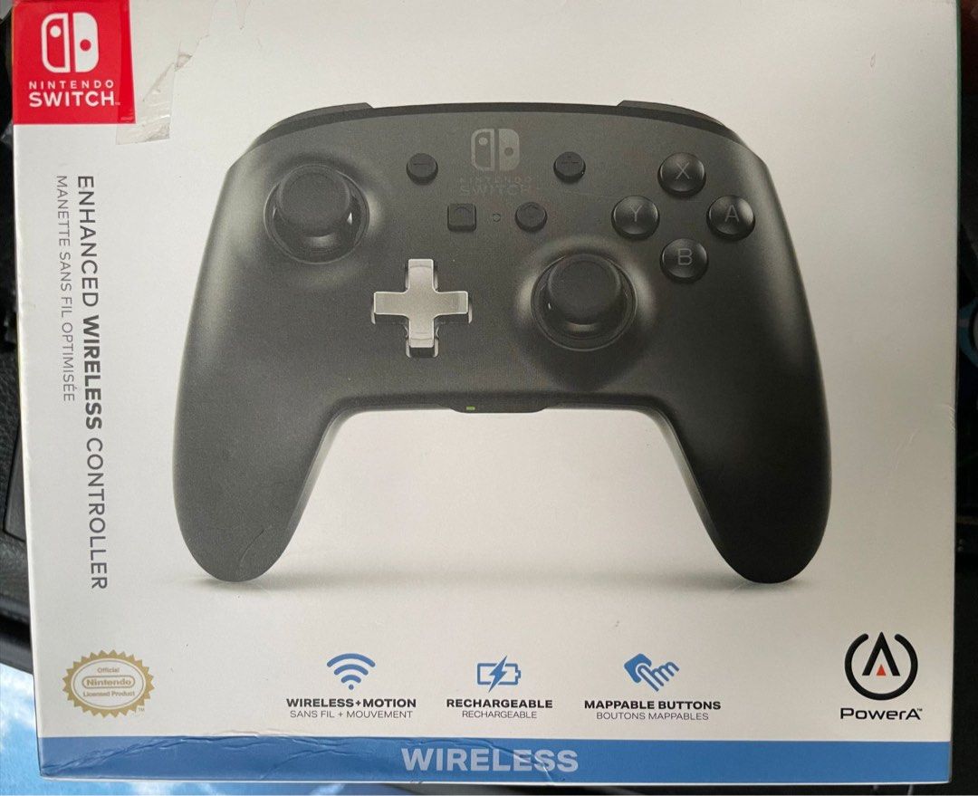 Nintendo Switch Wireless Controller (Category: Controllers) located in Singapore. Submitted by ninjabot (Listing ID 1319646010, Image 2). Description: Spare set. Open up once to test..