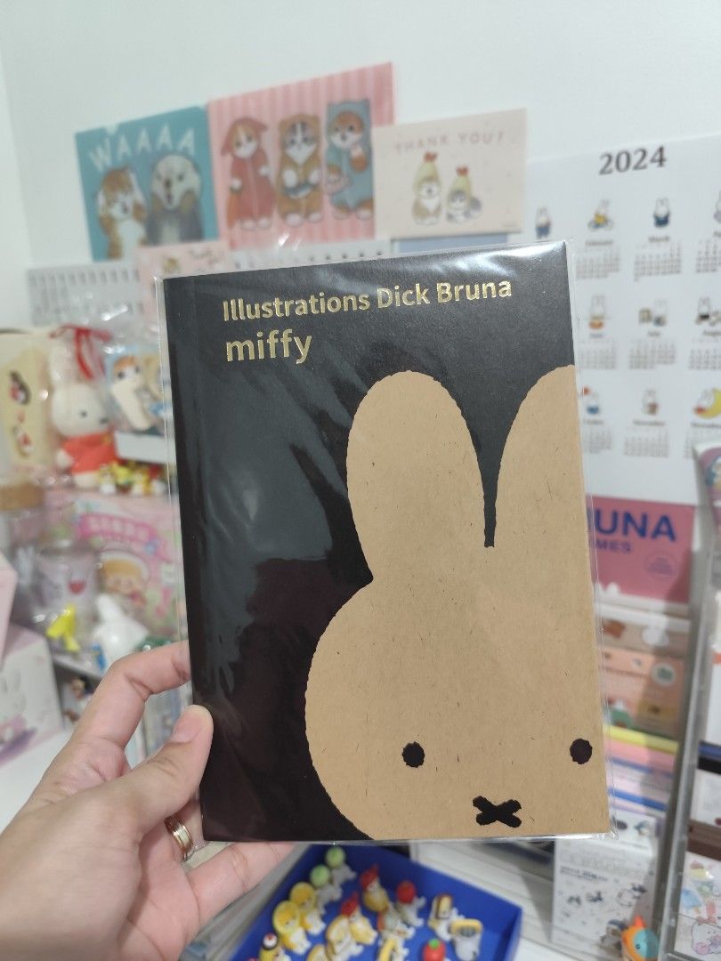 Official Miffy Thread Bound Notebook, Hobbies & Toys, Stationary ...