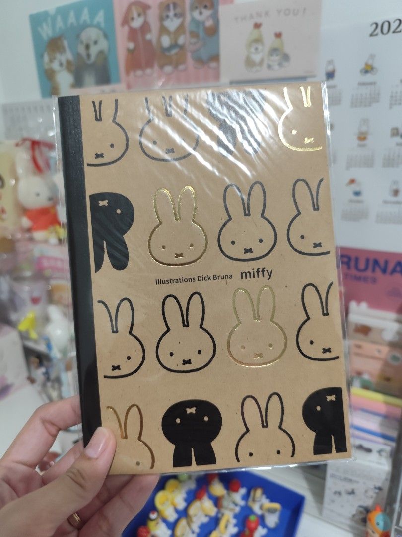 Official Miffy Thread Bound Notebook, Hobbies & Toys, Stationary ...