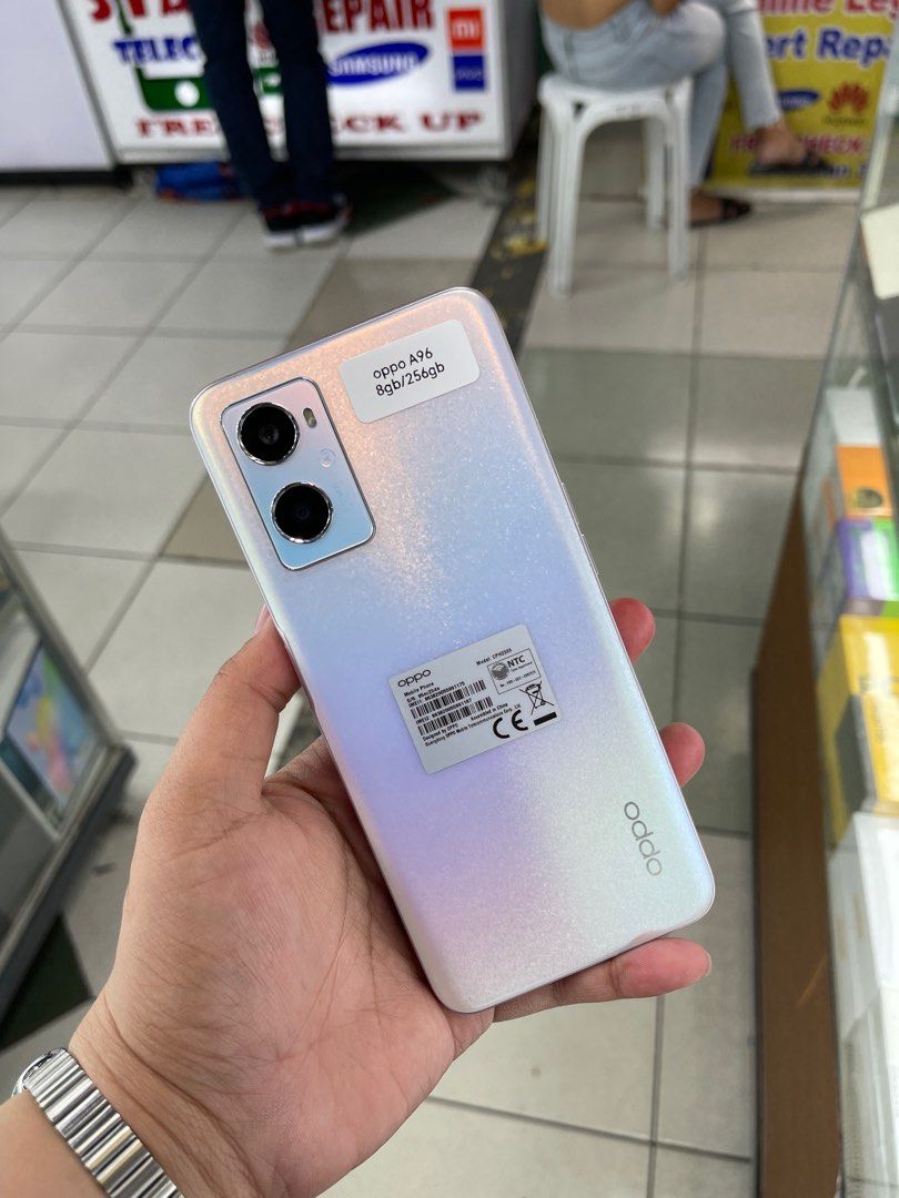 OPPO A96 (Category: OPPO) located in Manila. Submitted by farhanadau39938 (Listing ID 1319556597, Image 1). Description: OPPO A96 *8/256GB *GOOD FOR GAMING *SMOOTH *lEGIT/ ORIGINAL *NO REPAIR HISTORY *NO ISSUE INCLUSION Case Tempered Charger Direct nalang po kayo mismo sa page ko AMRON GADGET HUB or sa facebook ko HANNAH AMRON kasi hindi po ako agad agad maka reply sa dito. Salamat!❤️ Follow us on tiktok: www.tiktok.com/@amrongadgethub We deliver