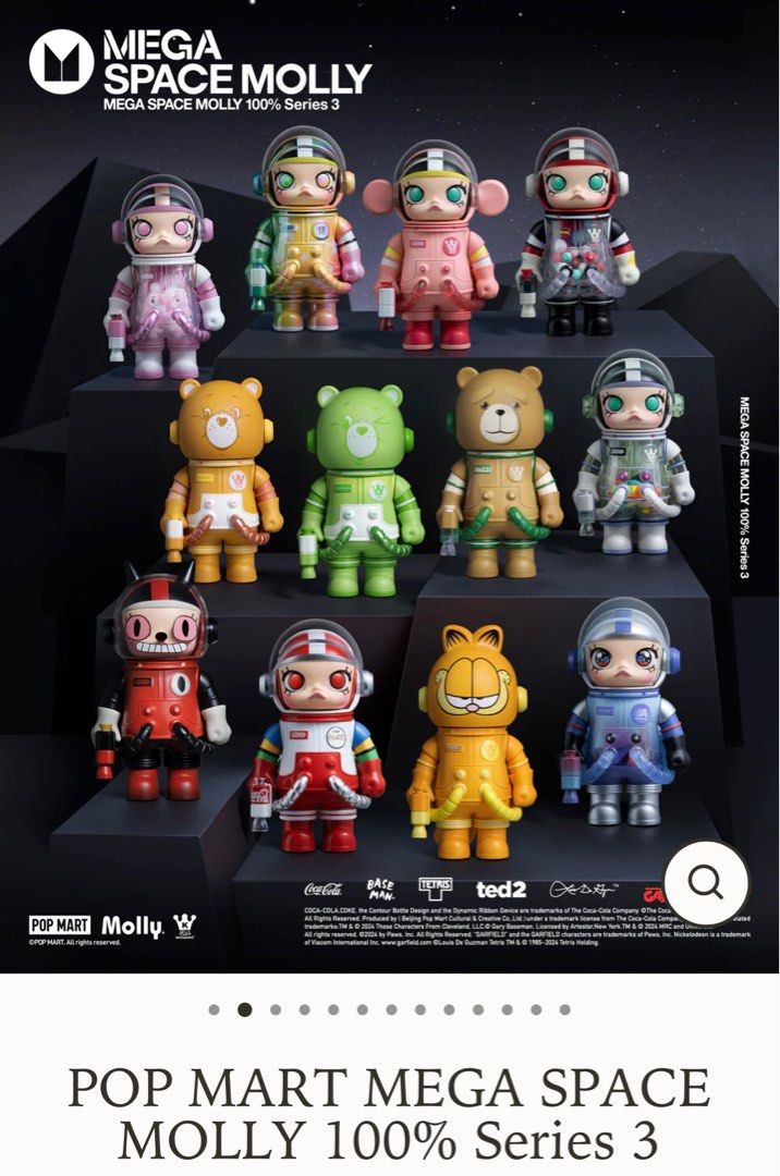 [WTT/WTS] Pop Mart Mega Space Molly 100% Series 3