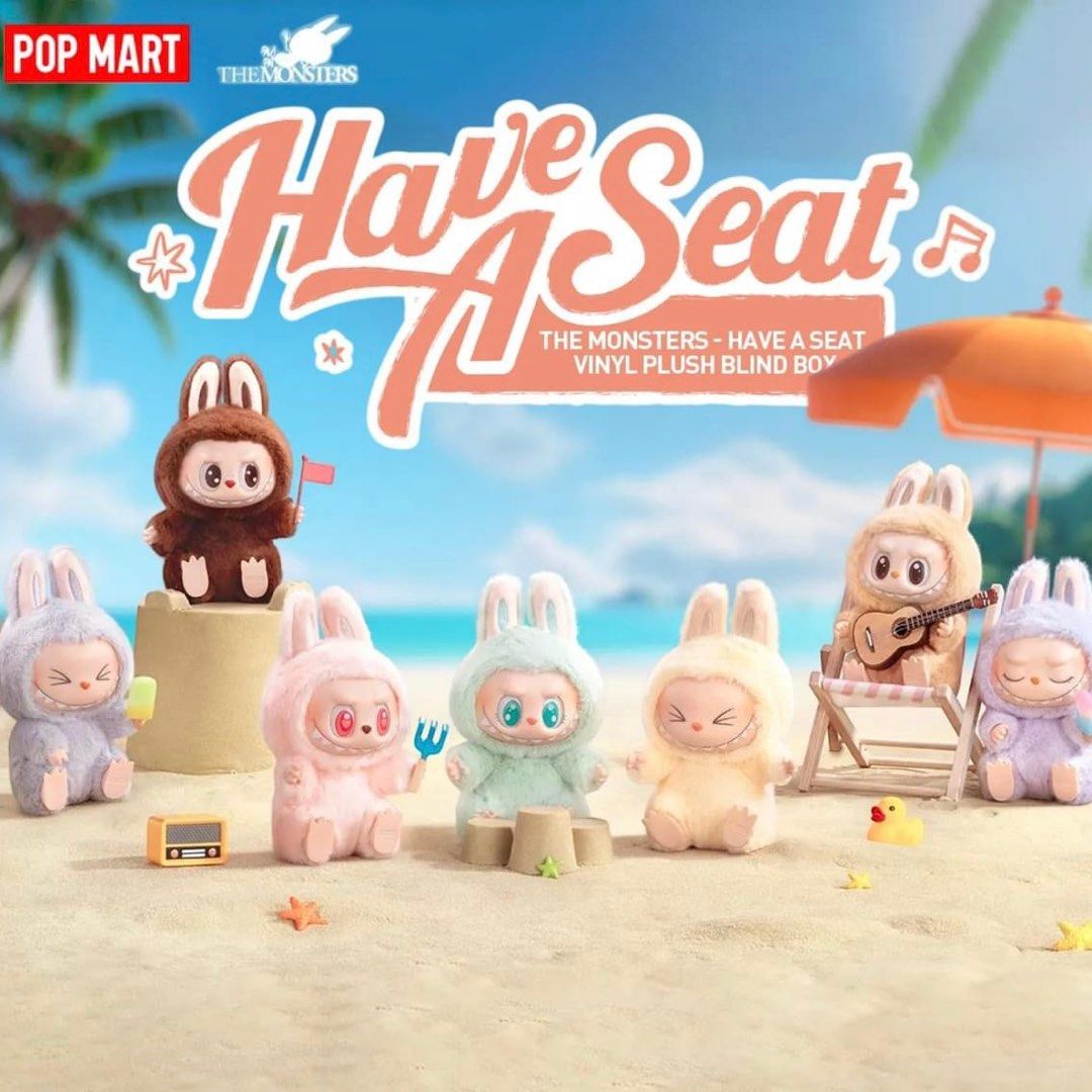 Pre-order] POP MART - THE MONSTERS LABUBU HAVE A SEAT BLIND BOX
