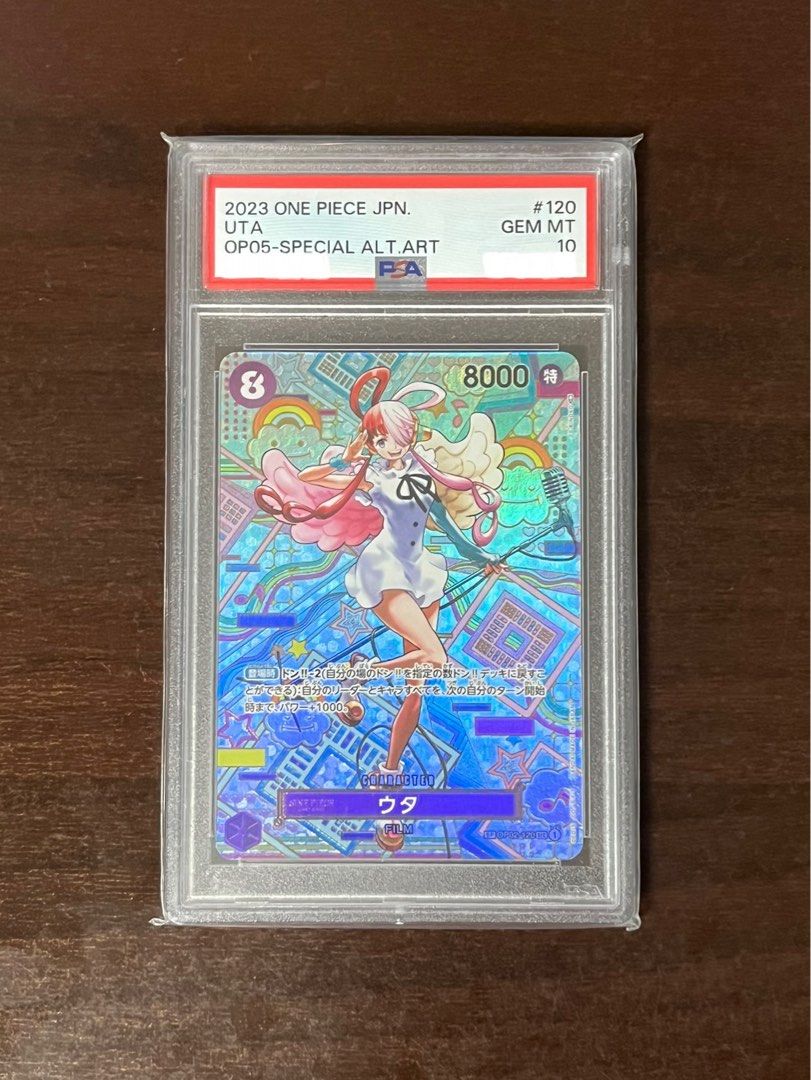 🔥PSA 10 One Piece OP05 Uta AA SP Card, Toys & Collectibles