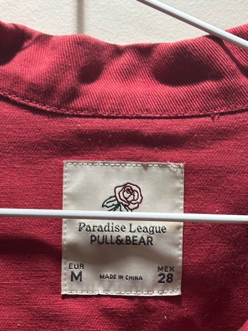 Pull and bear paradise league jacket top