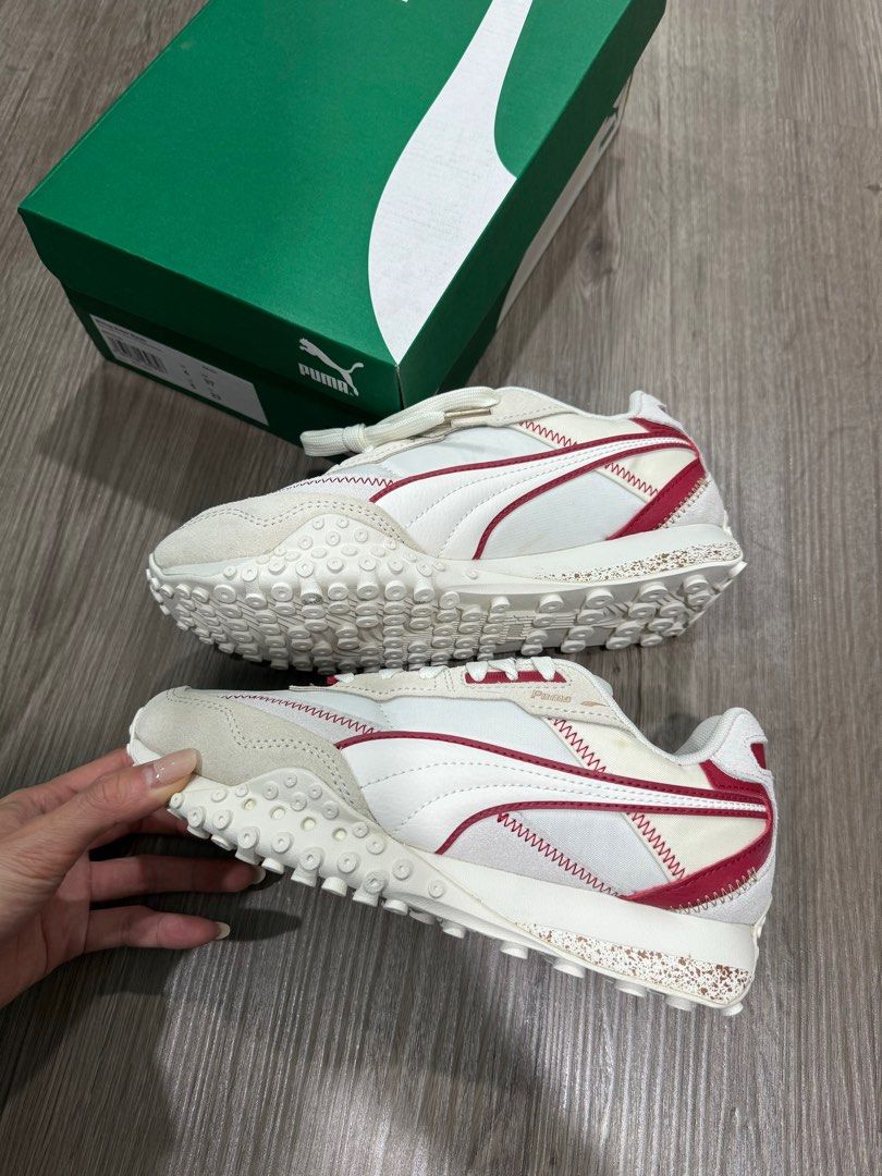 Puma BLKTOP RIDER Nylon CNY Casual sneaker White Red EU 37
