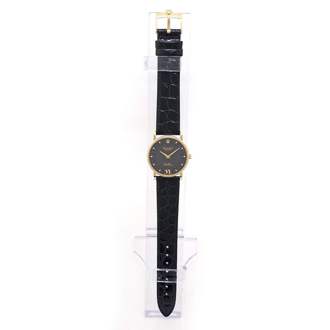 Rolex Cillini 33MM Manual (Category: Men's Watches) located in Manila. Submitted by grandeur.tokyo (Listing ID 1319531975, Image 3). Description: Rolex Cillini Ref 5115 18K Yellow Gold Manual Wind Original Strap.