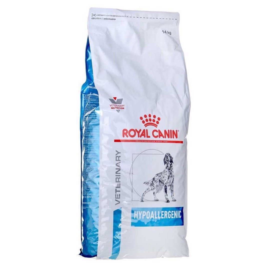 Royal Canin Hypoallergenic kibbles 14kg for dogs, Pet Supplies