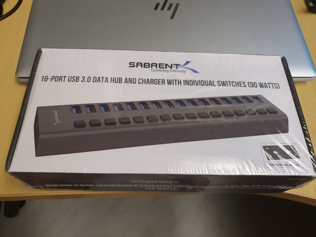 Sabrent 16-Port USB Data Hub and Charger #MRTPunggol