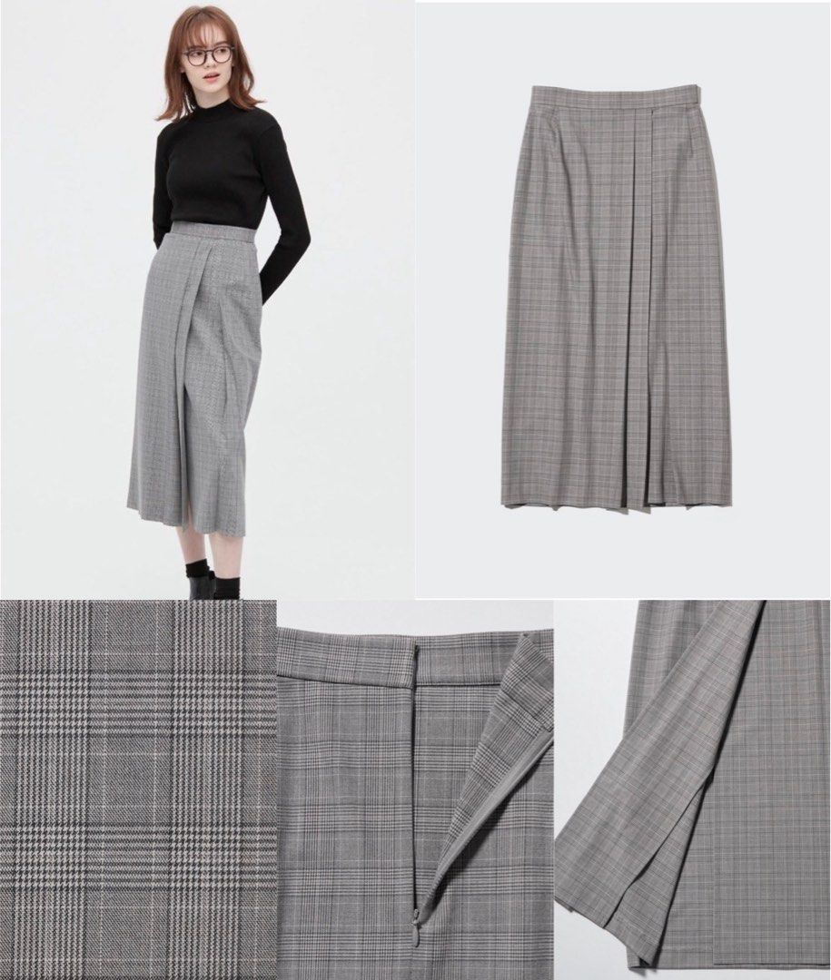 Sale Uniqlo Plaid Skirt 20